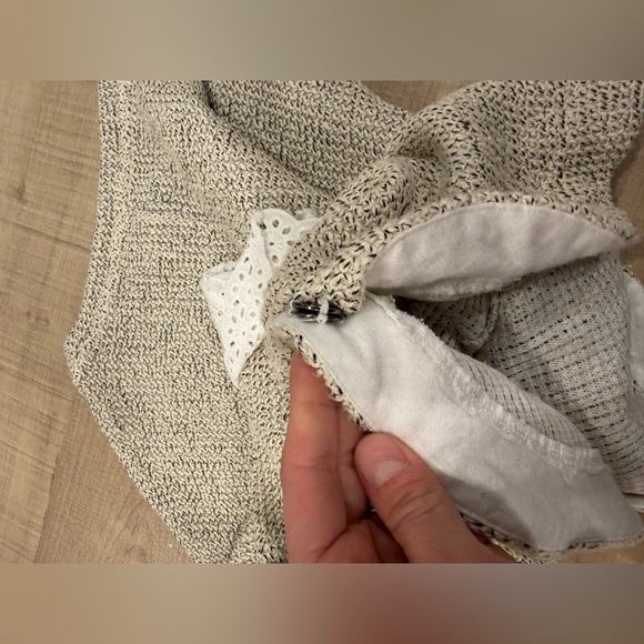 Anthropologie Saturday Sunday 3/4 Cuffed Sleeve Top - Picture 5 of 6